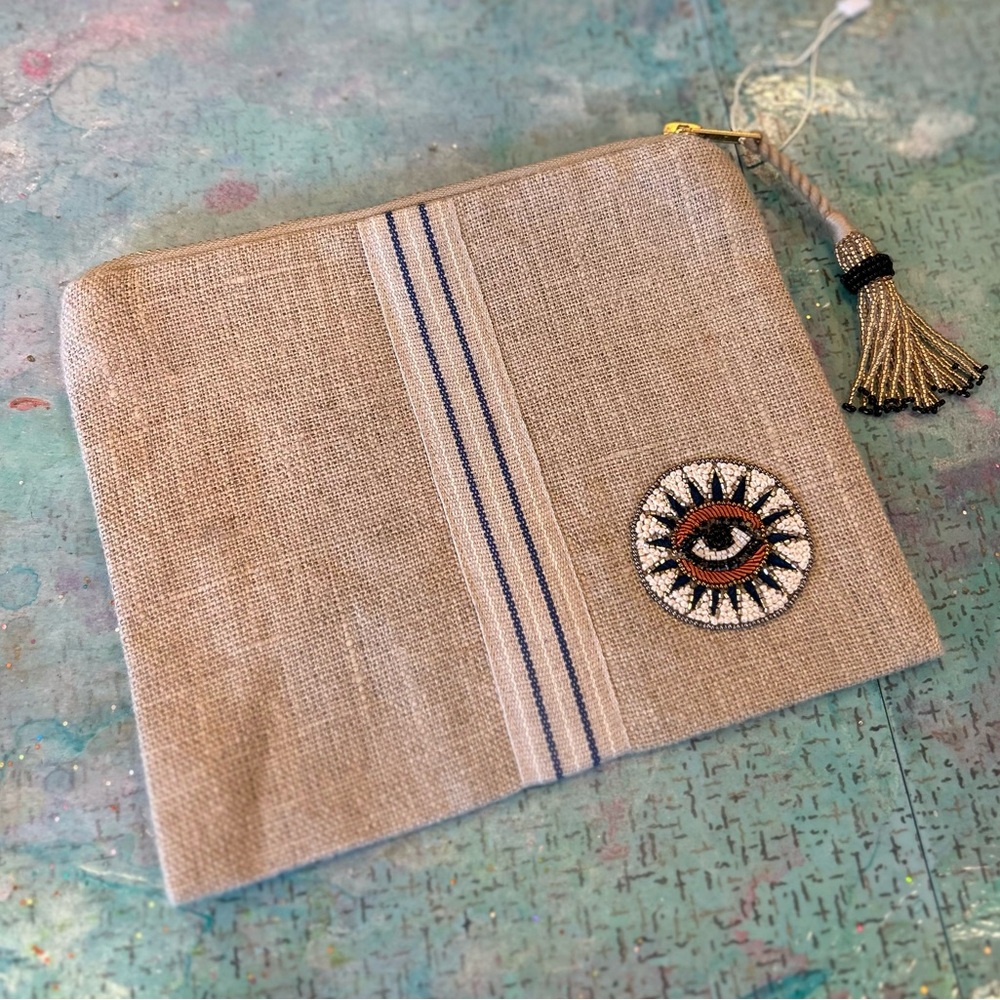 Evil Eye Makeup Bag